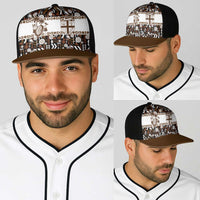 Fiji Bati Baseball Net Cap Masi-inspired Tapa Pattern LT9 - Polynesian Pride
