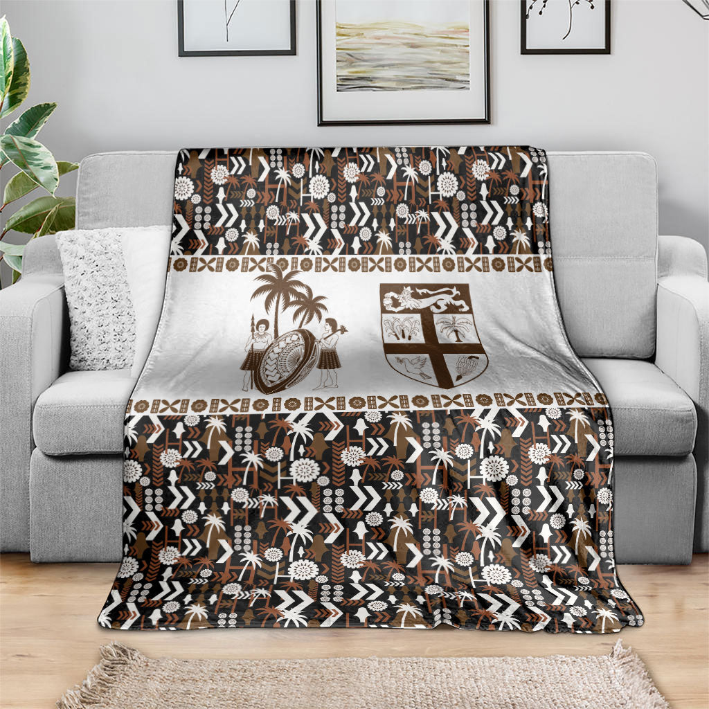 Fiji Bati Blanket Masi-inspired Tapa Pattern LT9 - Polynesian Pride