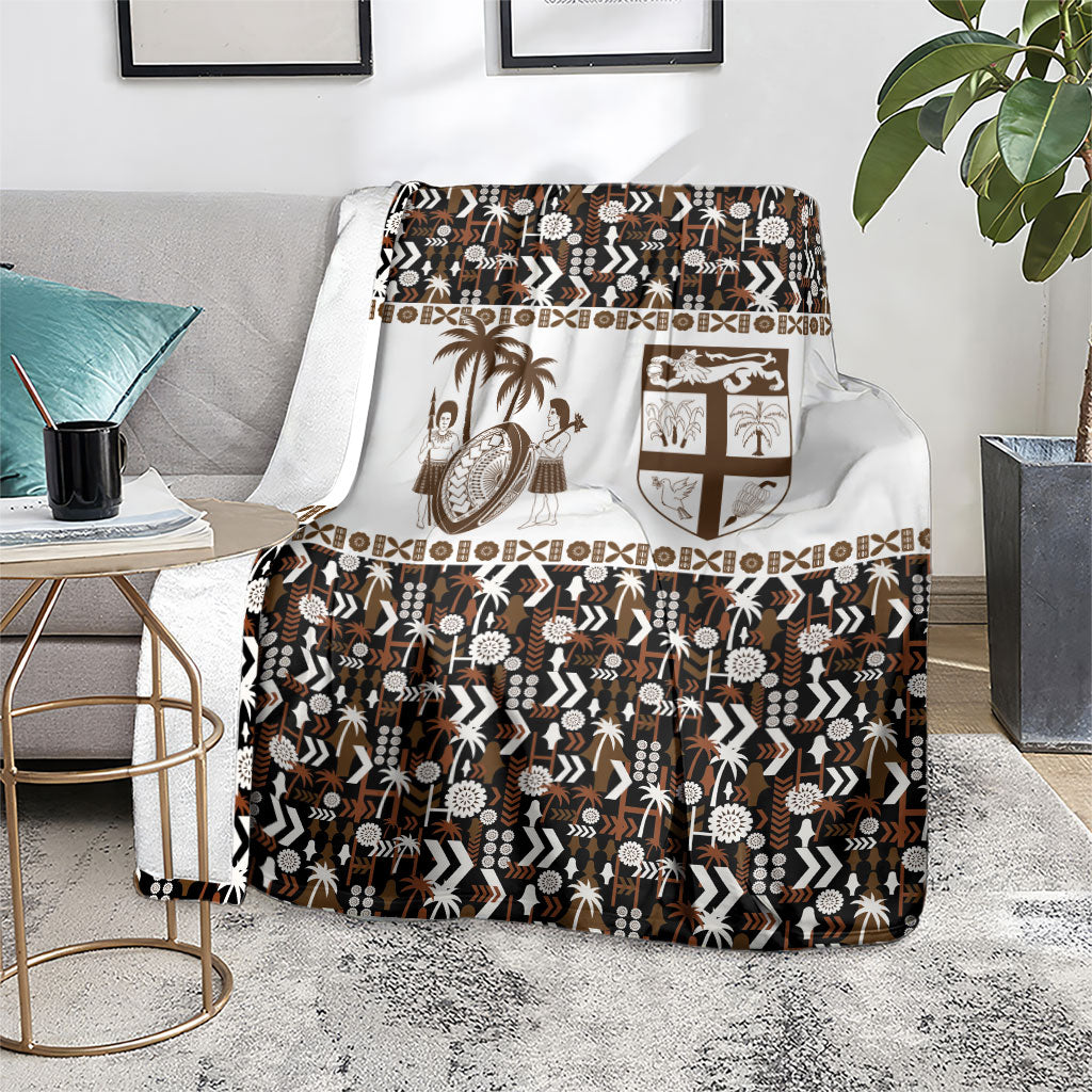 Fiji Bati Blanket Masi-inspired Tapa Pattern LT9 - Polynesian Pride