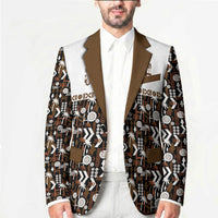 Fiji Bati Blazer Masi-inspired Tapa Pattern LT9 - Polynesian Pride