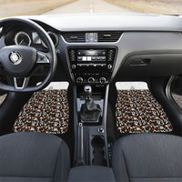 Fiji Bati Car Mats Masi-inspired Tapa Pattern