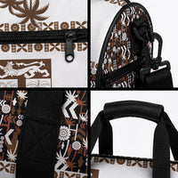 Fiji Bati Duffle Bag Masi-inspired Tapa Pattern LT9 - Polynesian Pride