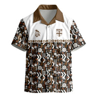 Fiji Bati Kid Hawaiian Shirt Masi-inspired Tapa Pattern LT9 - Polynesian Pride