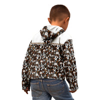 Fiji Bati Kid Hoodie Masi-inspired Tapa Pattern LT9 - Polynesian Pride