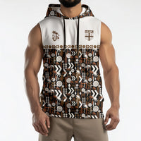 Fiji Bati Sleeveless Hoodie Masi-inspired Tapa Pattern LT9 - Polynesian Pride