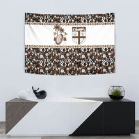 Fiji Bati Tapestry Masi-inspired Tapa Pattern LT9 - Polynesian Pride