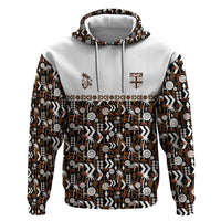 Fiji Bati Zip Hoodie Masi-inspired Tapa Pattern
