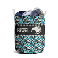 Aotearoa New Zealand Kiwis Tima Riki Motu Laundry Basket LT9 - Polynesian Pride