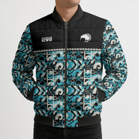Aotearoa New Zealand Kiwis Tima Riki Motu Bomber Puffer Jacket LT9 - Polynesian Pride
