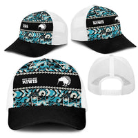 Aotearoa New Zealand Kiwis Tīma Riki Motu Mesh Trucker Cap LT9 - Polynesian Pride