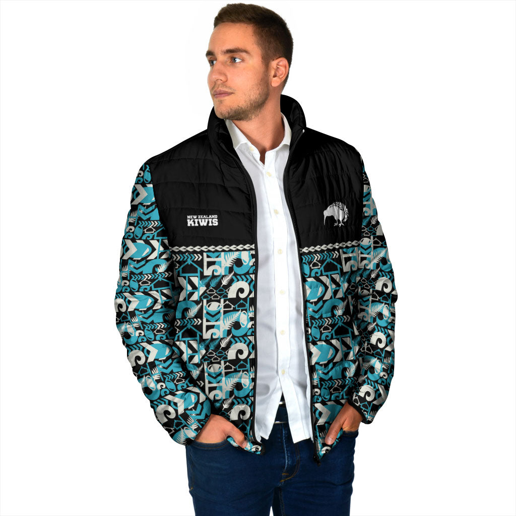 Aotearoa New Zealand Kiwis Tima Riki Motu Padded Jacket LT9 - Polynesian Pride