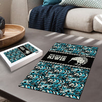 Aotearoa New Zealand Kiwis Tima Riki Motu Puzzle LT9 - Polynesian Pride