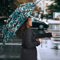 Aotearoa New Zealand Kiwis Tima Riki Motu Umbrella LT9 - Polynesian Pride