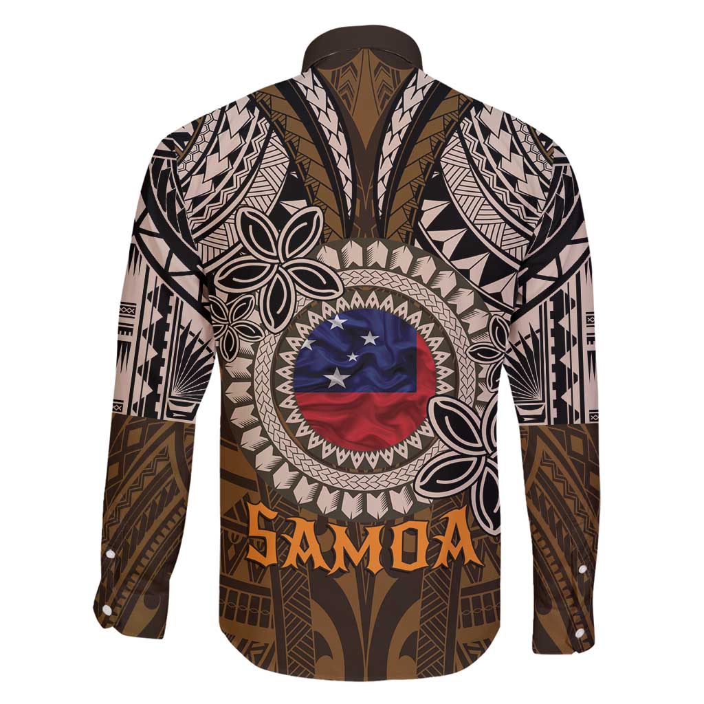 Samoa Warrior Family Matching Tank Maxi Dress and Hawaiian Shirt The Mighty Samoan Warrior Spirit