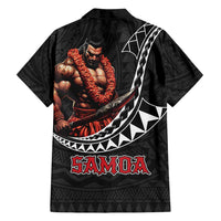 Samoan Pride Polynesian Tribal Warrior Family Matching Puletasi and Hawaiian Shirt 685 Samoa Mo Samoa