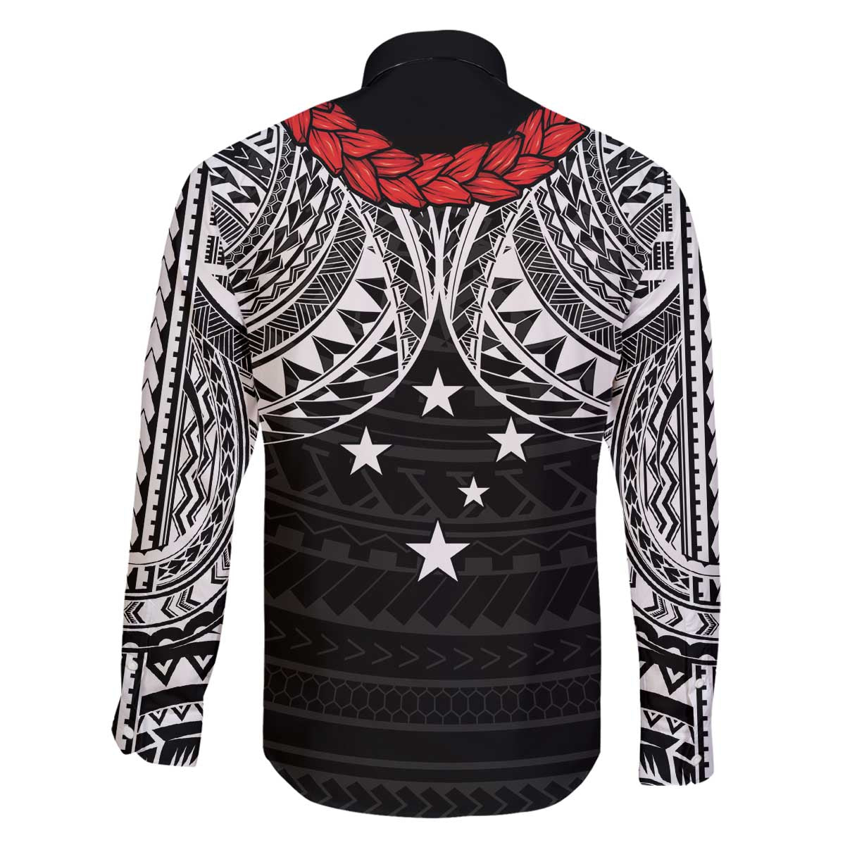 Samoan Tanoa Kava Bowl Ula Fala Family Matching Off The Shoulder Long Sleeve Dress and Hawaiian Shirt Polynesian Tribal Vibe LT9 - Polynesian Pride