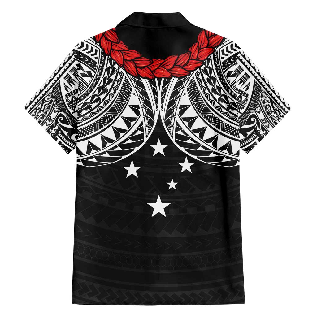 Samoan Tanoa Kava Bowl Ula Fala Family Matching Off Shoulder Maxi Dress and Hawaiian Shirt Polynesian Tribal Vibe LT9 - Polynesian Pride