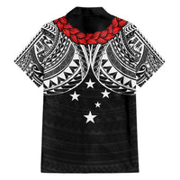 Samoan Tanoa Kava Bowl Ula Fala Family Matching Off Shoulder Maxi Dress and Hawaiian Shirt Polynesian Tribal Vibe LT9 - Polynesian Pride