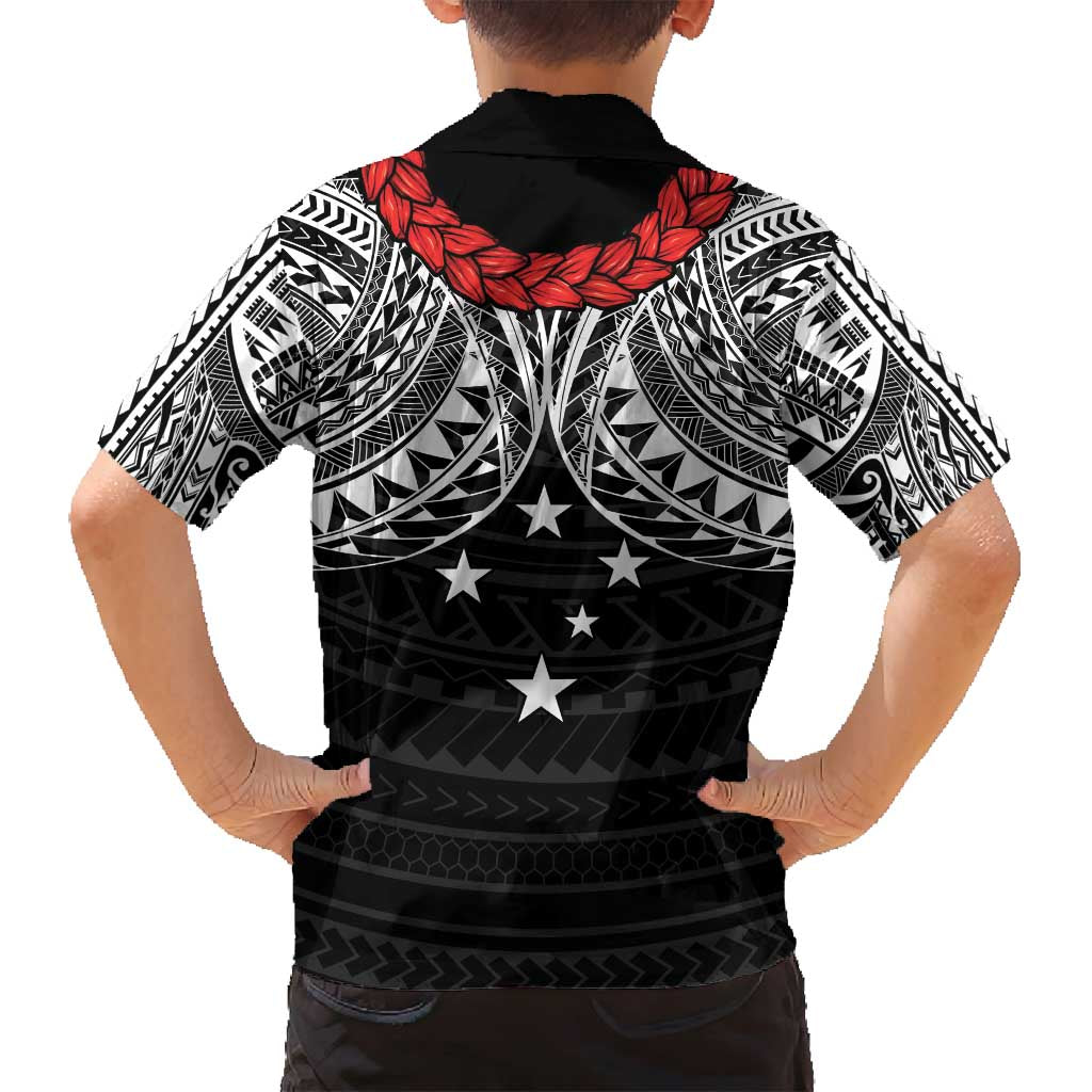 Samoan Tanoa Kava Bowl Ula Fala Family Matching Summer Maxi Dress and Hawaiian Shirt Polynesian Tribal Vibe LT9 - Polynesian Pride