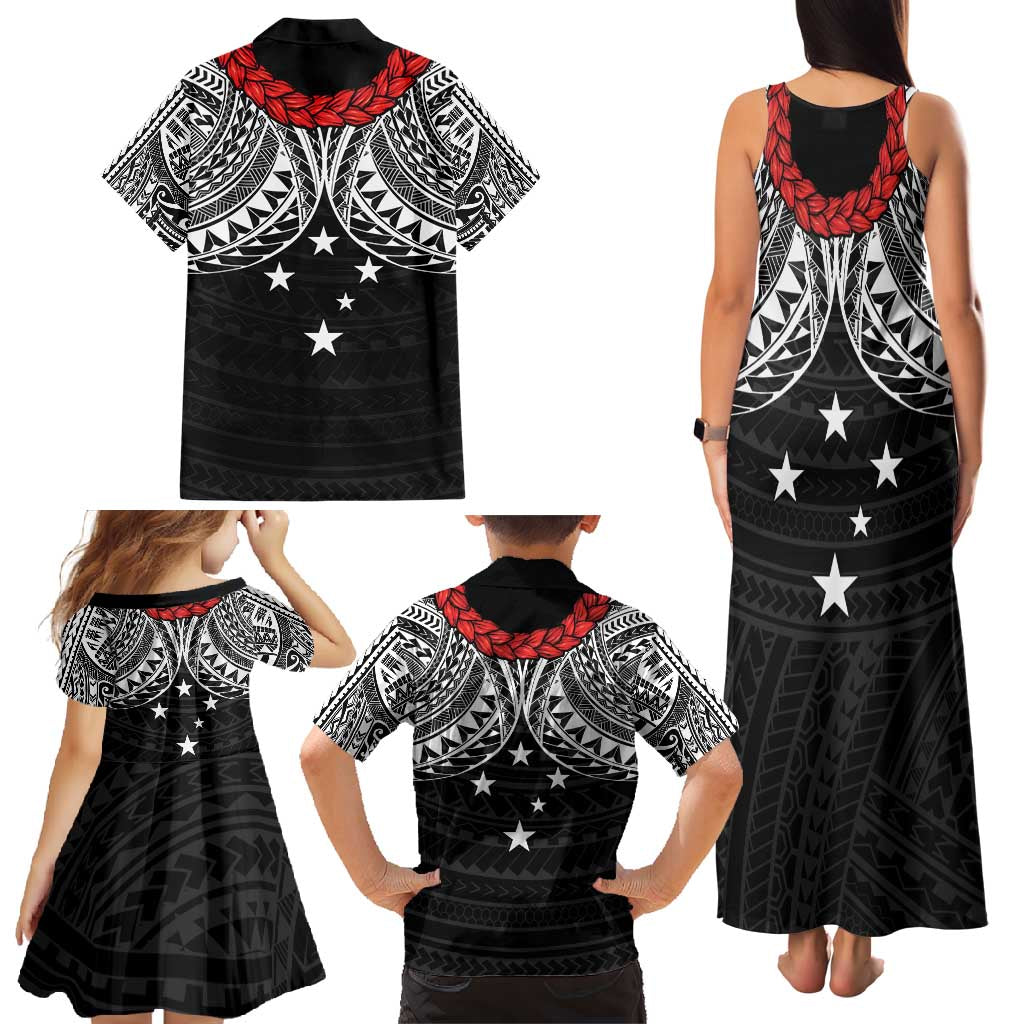 Samoan Tanoa Kava Bowl Ula Fala Family Matching Tank Maxi Dress and Hawaiian Shirt Polynesian Tribal Vibe LT9 - Polynesian Pride