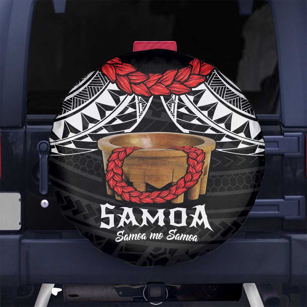 Samoan Tanoa Kava Bowl Ula Fala Spare Tire Cover Polynesian Tribal Vibe