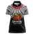 Samoan Tanoa Kava Bowl Ula Fala Women Polo Shirt Polynesian Tribal Vibe