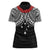Samoan Tanoa Kava Bowl Ula Fala Women Polo Shirt Polynesian Tribal Vibe