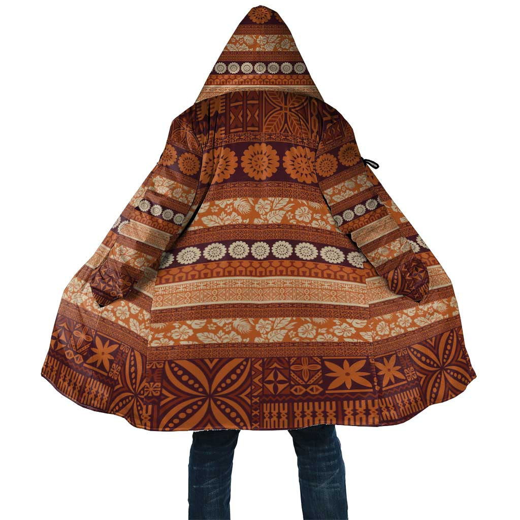 Fiji Marau na Kerisimasi Cloak Gold Tapa Masi Inspired Christmas - Polynesian Pride