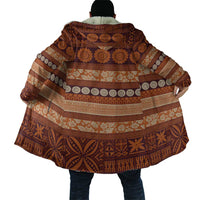 Fiji Marau na Kerisimasi Cloak Gold Tapa Masi Inspired Christmas - Polynesian Pride