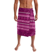 Fiji Marau na Kerisimasi Lavalava Pink Tapa Masi Inspired Christmas LT9 Pink - Polynesian Pride