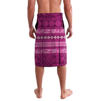 Fiji Marau na Kerisimasi Lavalava Pink Tapa Masi Inspired Christmas LT9 - Polynesian Pride
