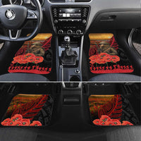 Maori Kiwi Soldier Fern Tattoo ANZAC Day Car Mats Lest We Forget