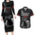 New Zealand Mother's Day Couples Matching Long Sleeve Bodycon Dress and Hawaiian Shirt Maori Hongi Aroha Ahau Ki A Koe Mama