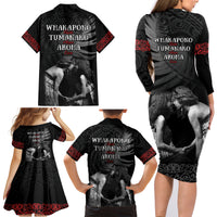 New Zealand Mother's Day Family Matching Long Sleeve Bodycon Dress and Hawaiian Shirt Maori Hongi Aroha Ahau Ki A Koe Mama LT9 - Polynesian Pride