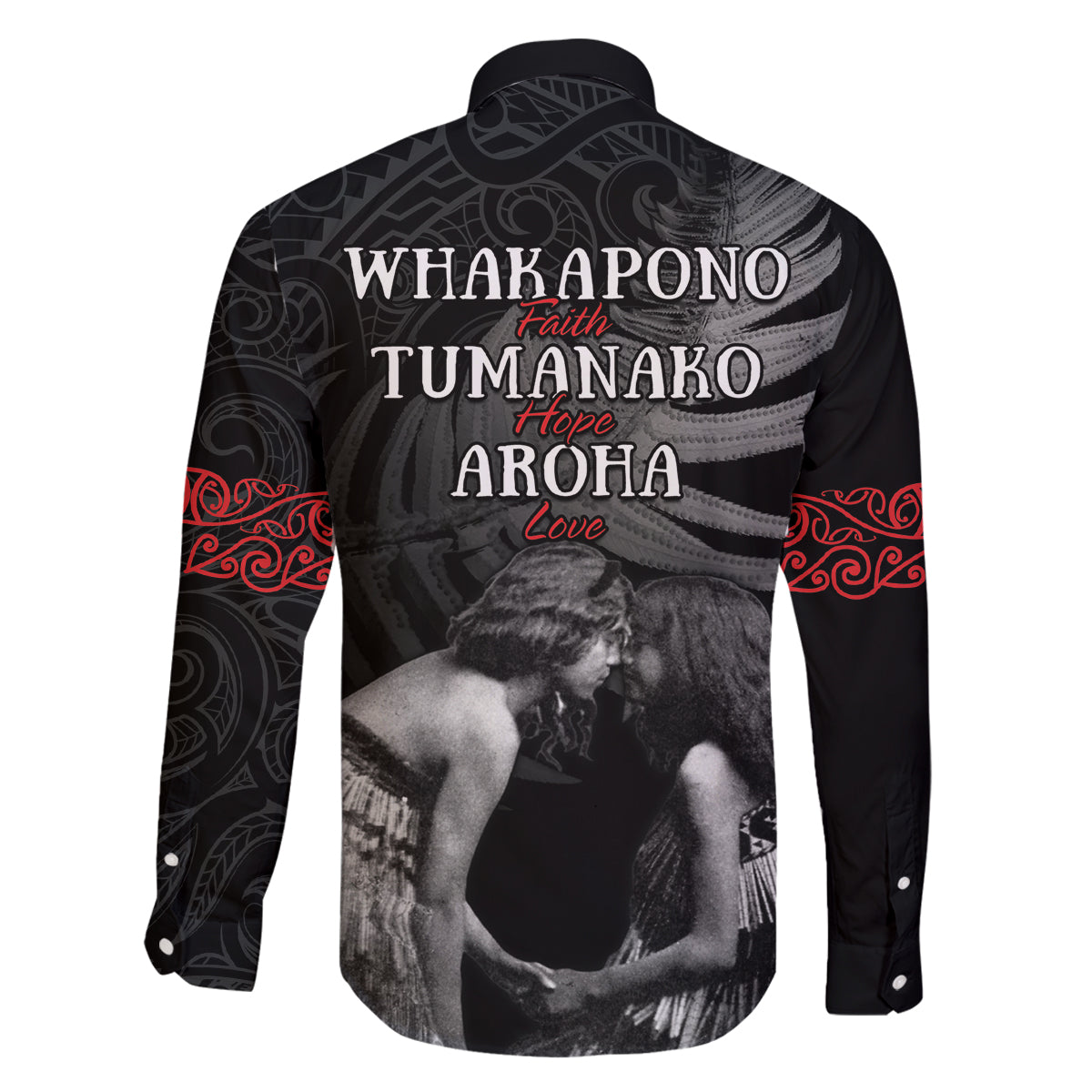 New Zealand Mother's Day Family Matching Off Shoulder Maxi Dress and Hawaiian Shirt Maori Hongi Aroha Ahau Ki A Koe Mama LT9 - Polynesian Pride