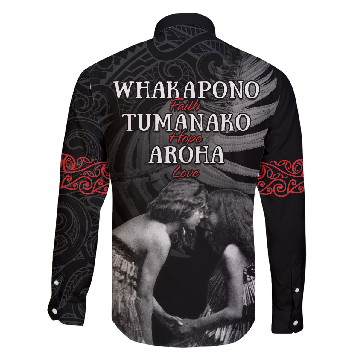 New Zealand Mother's Day Family Matching Short Sleeve Bodycon Dress and Hawaiian Shirt Maori Hongi Aroha Ahau Ki A Koe Mama LT9 - Polynesian Pride