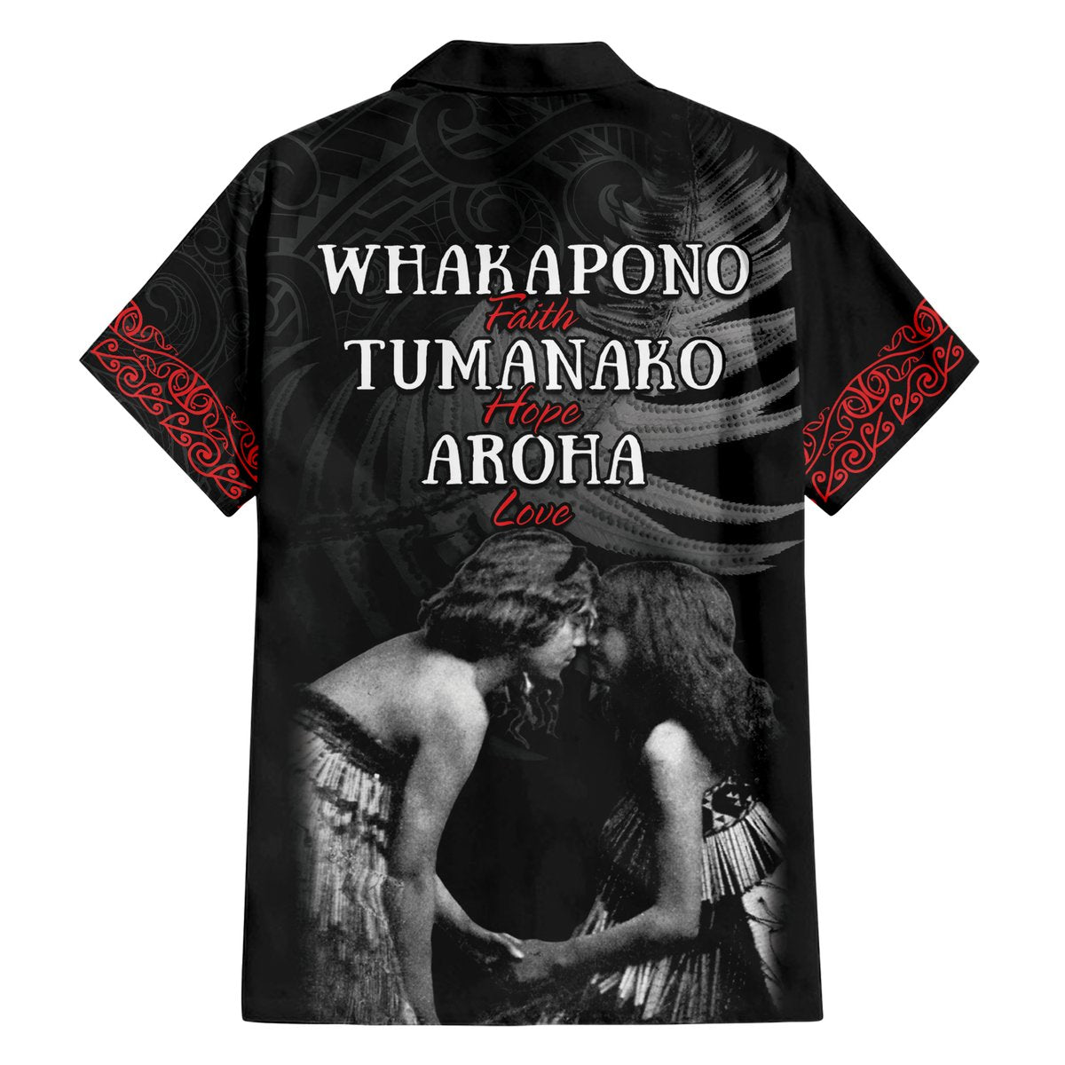New Zealand Mother's Day Hawaiian Shirt Maori Hongi Aroha Ahau Ki A Koe Mama LT9 - Polynesian Pride