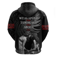 New Zealand Mother's Day Hoodie Maori Hongi Aroha Ahau Ki A Koe Mama LT9 - Polynesian Pride