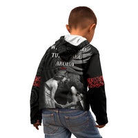 New Zealand Mother's Day Kid Hoodie Maori Hongi Aroha Ahau Ki A Koe Mama LT9 - Polynesian Pride