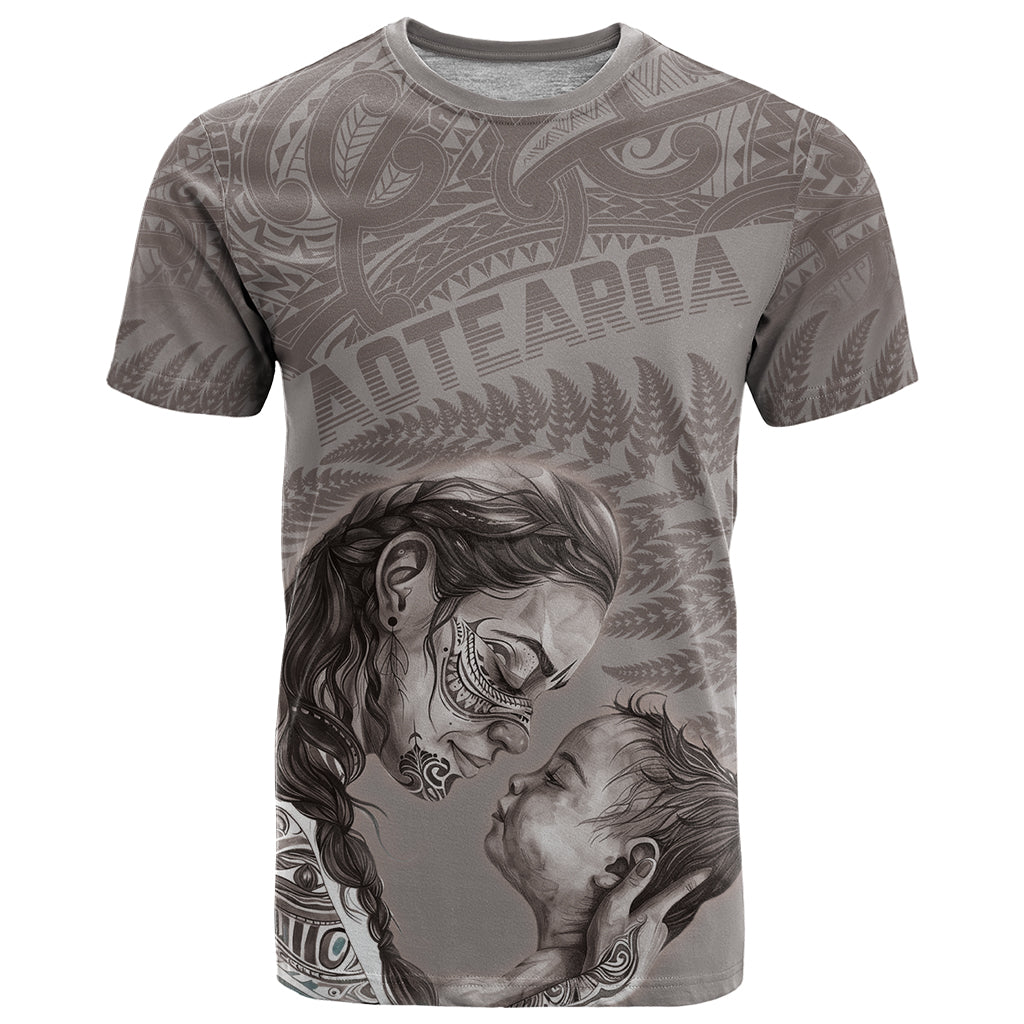 New Zealand Mother's Day T Shirt Maori Mo Toku Mama Silver Fern