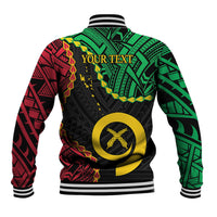 Personalised Vanuatu 44th Anniversary Baseball Jacket Tugeta Yumi Selebretem Indipendens Dei