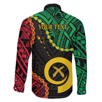 Personalised Vanuatu 44th Anniversary Family Matching Tank Maxi Dress and Hawaiian Shirt Tugeta Yumi Selebretem Indipendens Dei LT9 - Polynesian Pride