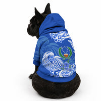 FSM Pohnpei State Pet Hoodie Polynesian Floral Tribal LT9 - Polynesian Pride
