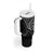 Aotearoa Maori Koru Tumbler With Handle Black Polynesian Pacific Tribal