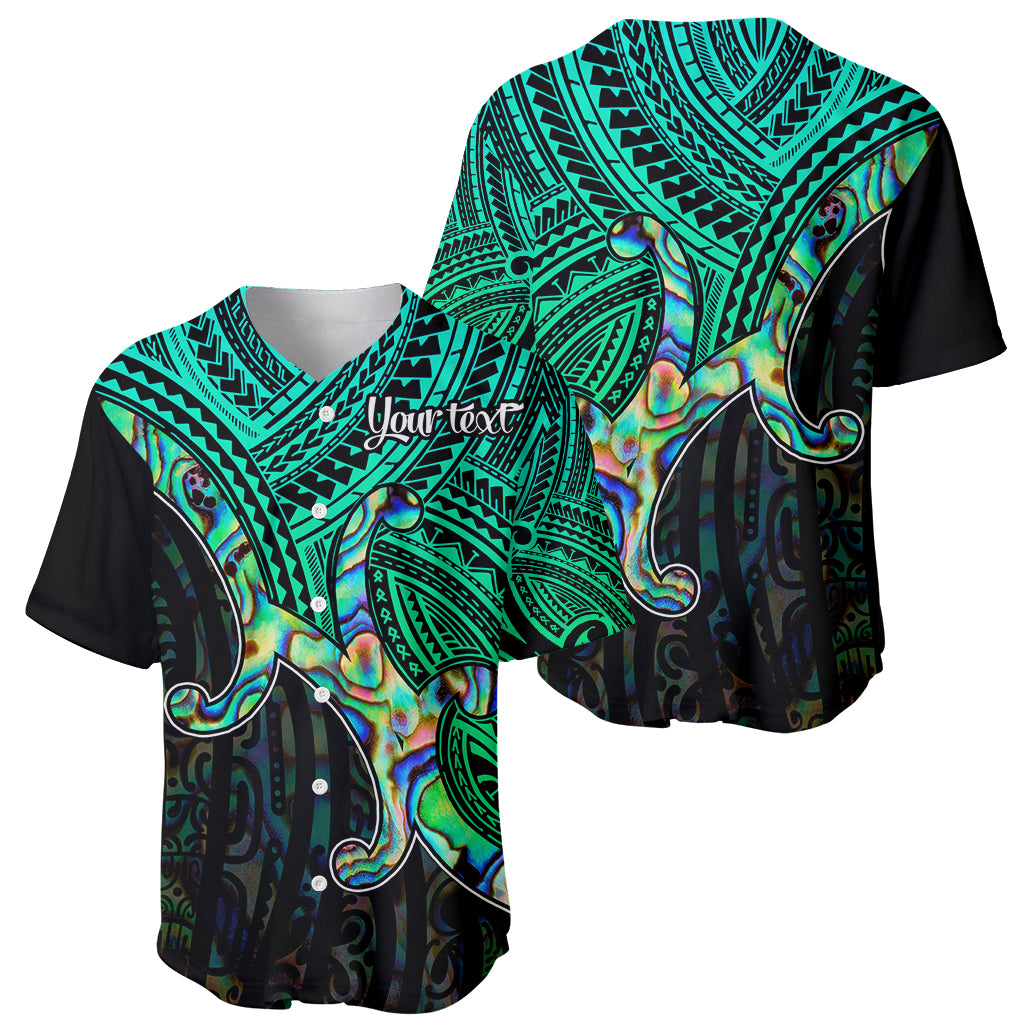 Aotearoa Maori Koru Baseball Jersey Polynesian Pacific Tribal - Blue LT9 - Polynesian Pride