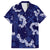 Mokihana Maile and Ilima Leis Family Matching Off The Shoulder Long Sleeve Dress and Hawaiian Shirt Uliuli Hawaiian Tapa Quilt Pattern - Polynesian Pride
