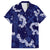 Mokihana Maile and Ilima Leis Family Matching Off Shoulder Maxi Dress and Hawaiian Shirt Uliuli Hawaiian Tapa Quilt Pattern - Polynesian Pride