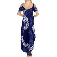Mokihana Maile and Ilima Leis Family Matching Summer Maxi Dress and Hawaiian Shirt Uliuli Hawaiian Tapa Quilt Pattern LT9 - Polynesian Pride