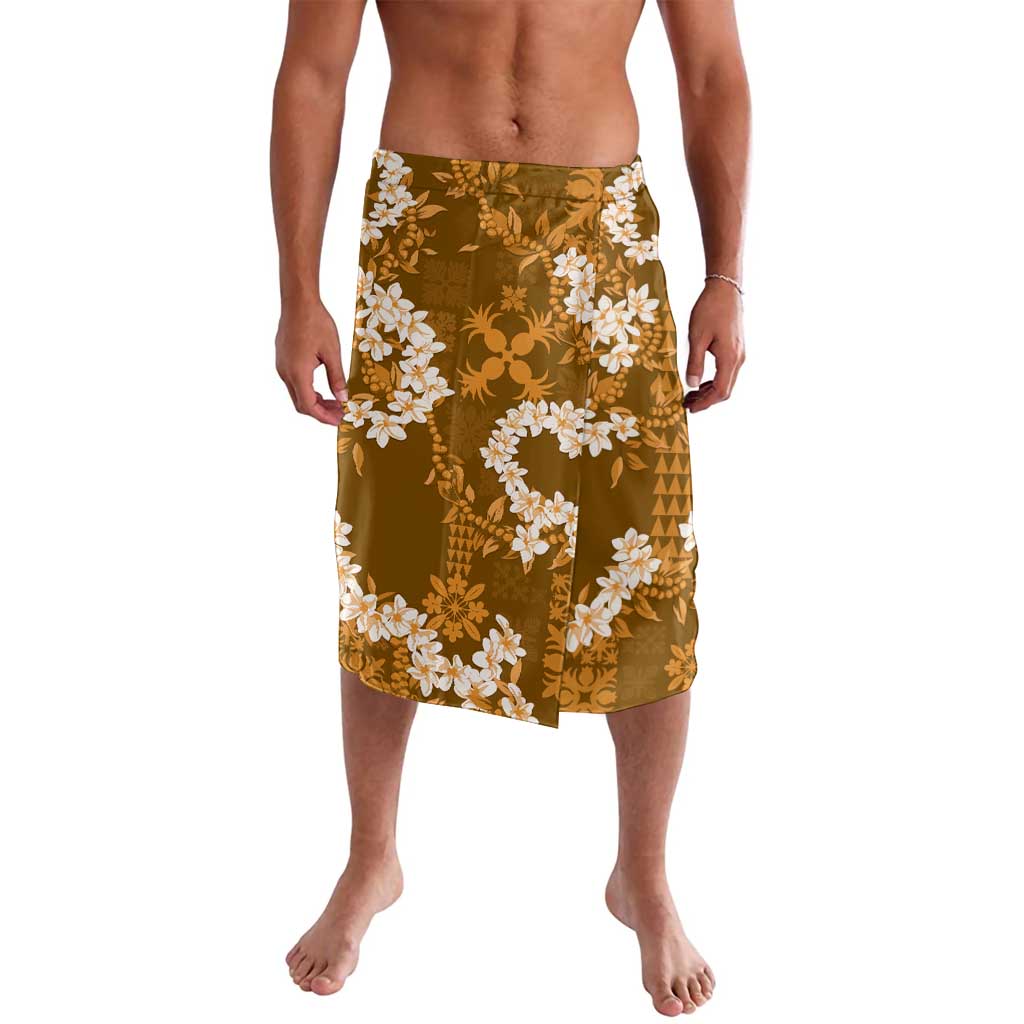 Mokihana Maile and Ilima Leis Lavalava Alani Hawaiian Tapa Quilt Pattern - Polynesian Pride