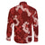 Mokihana Maile and Ilima Leis Family Matching Mermaid Dress and Hawaiian Shirt Ulaʻula Hawaiian Tapa Quilt Pattern - Polynesian Pride